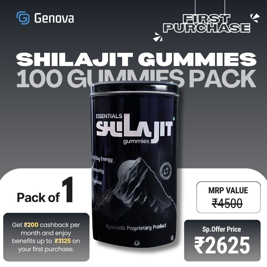 Shilajit Gummies- 100 Gummies Pack